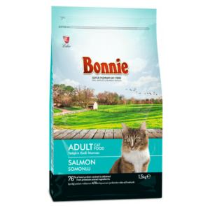 Bonnie Adult Cat Food - Salmon 1.5kg