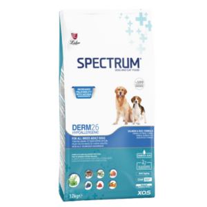 Spectrum Ultra Premium Adult Dog Food - Derm26 Sensitive Skin 12kg
