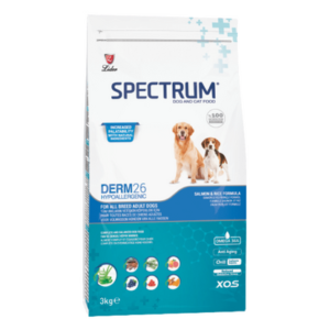 Spectrum Ultra Premium Adult Dog Food - Derm26 Sensitive Skin 3kg
