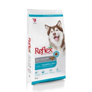 Reflex Premium Adult Dog Food - Salmon & Rice 15kg