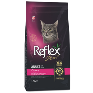 Reflex Plus Premium Adult Cat Food - Choosy Salmon 1.5kg