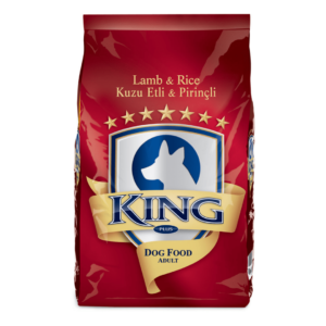 King Plus Adult Dog Food - Lamb and Rice 3kg