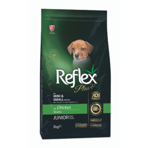 Reflex Plus Premium Mini and Small Breed- Junior Dog Food Chicken 3kg