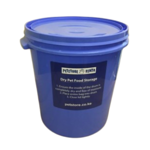 Heavy Duty Plastic Storage Drum with secure Lid-60 Litre