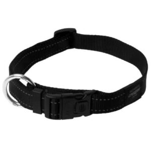 Rogz Dog Utility Side Release Collar X-Large - Black