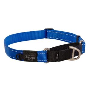 Rogz Dog Utility Control Collar Web X-Large - Blue