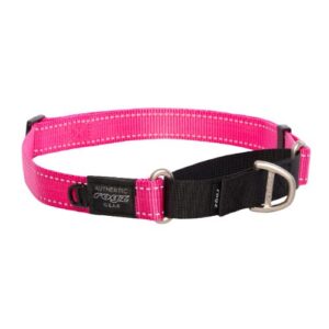 Rogz Dog Utility Control Collar Web X-Large - Pink