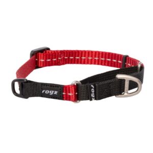 Rogz Dog Utility Control Collar Web Small - Red