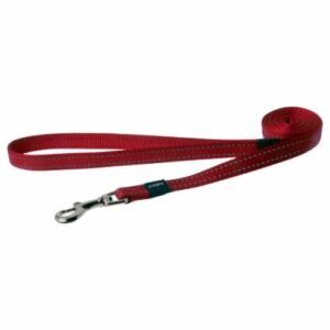 Rogz Dog Utility Fixed Leash Medium - Red