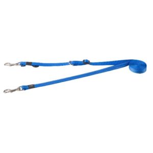 Rogz Dog Utility Control Multi Leash Medium - Blue
