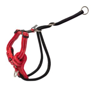 Rogz Dog Utility Stop Pull Harness Medium - Red