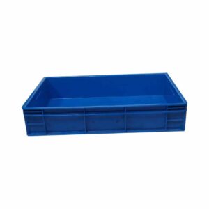 Heavy Duty Plastic Cat Litter Box - Blue