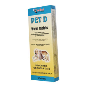 PetD Deworm Tablets Dog and Cat