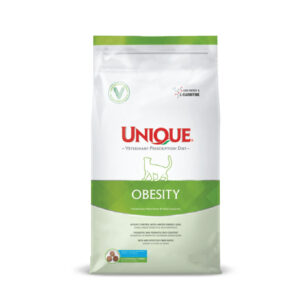 UNIQUE VETERINARY PRESCRIPTION DIET ADULT CAT OBESITY CHICKEN & TURKEY  2KG