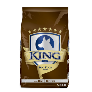KING ADULT DOG FOOD BEEF 500GR