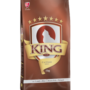 KING PLUS ADULT CAT FOOD LAMB & RICE 15KG