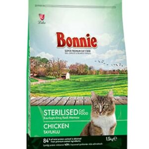 BONNIE STERILISED  ADULT CAT FOOD CHICKEN 1.5KG