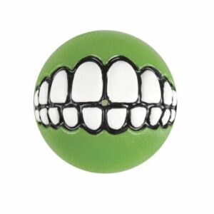 Rogz Dog Grinz-Treat Ball 4.9cm - Lime Small (GR01-L)
