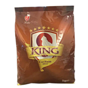 SHORT EXPIRY-CLEARANCE- KING PLUS ADULT CAT FOOD LAMB & RICE 1KG