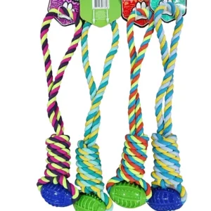 ROPE - TUG W TPR FOOTBALL 49CM