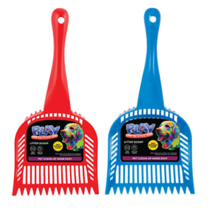 PET LITTER SCOOP-RED