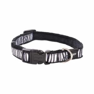 ROGZ FASHION CLASSIC COLLAR - MEDIUM ZEBRA (HB255-ZB)