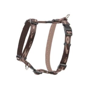 ROGZ ALPINIST CLASSIC HARNESS -MEDIUM CHOCOLATE PATTERNED (SJ23-J)