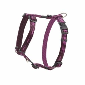 ROGZ ALPINIST CLASSIC HARNESS -MEDIUM PURPLE PATTERNED (SJ23-E)