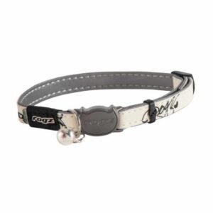 ROGZ GLOWCAT SAFETY COLLAR SMALL - BLACK (CB09-A)