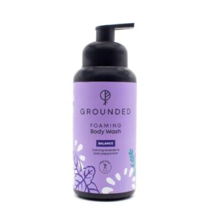 GROUNDED FOAMING BODY WASH - BALANCE -PEPPERMINT & Lavender- 500ml