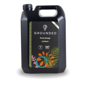GROUNDED PURE SOAP - (Kenyan Castile Soap) - Lemongrass 5L