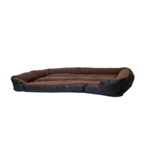 FLEX PET BED BROWN ON BLACK- LARGE