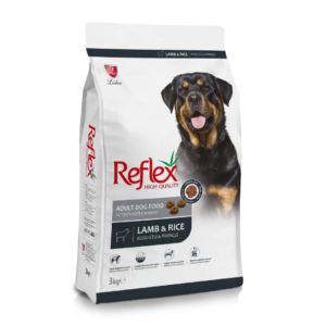 SHORT EXPIRY-CLEARANCE: Reflex Premium Adult Dog Food - Lamb & Rice 3kg