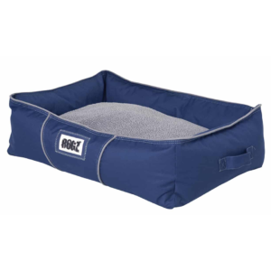 LEKKA WALLED BED NAVY AND GREY - LARGE