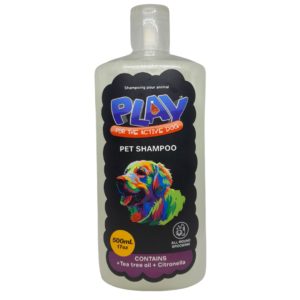 PLAY DOG SHAMPOO CONTAINS TEA TREE OIL - 500ML