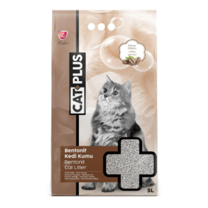 CAT PLUS BENTONITE CLUMPING CAT LITTER COFFEE 5L