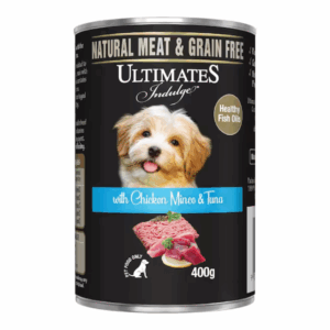ULTIMATES DOG CAN CHICKEN MINCE & TUNA 400G