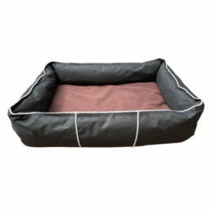 Luxury Pet Bed XLarge 40x28x10- Brown Cushion