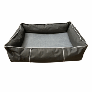 Luxury Pet Bed XLarge 40x28x10- Grey Cushion
