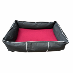 Luxury Pet Bed XLarge 40x28x10- Maroon Cushion