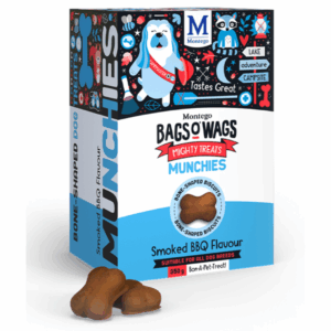 Montego Bags O' Wags Dog Treats - Munchies BBQ 350g