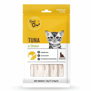 SOUP TIME CAT CREAMY TREATS TUNA & CHICKEN 70G