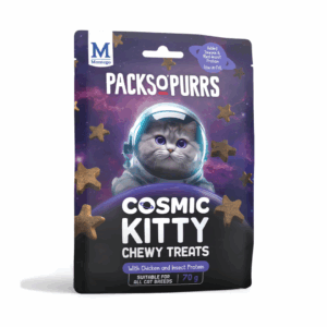 Montego Packs O' Purrs Cat Treats -Chicken & Insect Protein 70g