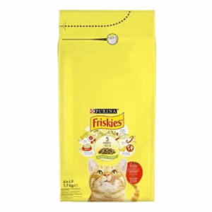 FRISKIES CAT BEEF CHICKEN VEG 1.7KG