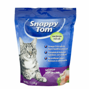 SNAPPY TOM CAT FOOD SALMON WITH CHICKEN 1.5KG