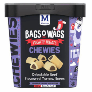 Montego Bags O' Wags Dog Treats - Marrow Bones 500g