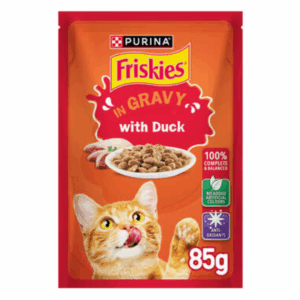 FRISKIES CAT DUCK GRAVY 85G