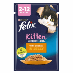 FELIX CAT JUNIOR CHICKEN POUCH 85G