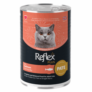 REFLEX PLUS CANNED CAT FOOD SALMON IN PATE 395GR