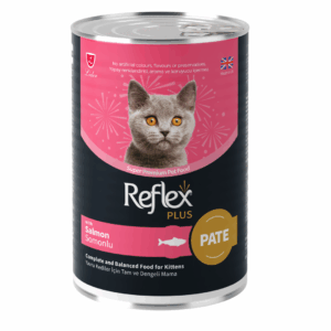 REFLEX PLUS CANNED KITTEN FOOD SALMON IN PATE 400GR